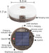 4 1 42ft 3600mAh 8 Camping String Light in Retractable Solar /USB Rechargeable Waterproof Hanging Outdoor Camping