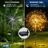 Galavasen 150LED 8 2Pack Solar Fireworks Lights for Outside, Modes Fireworks Solar Lights Outdoor, Fairy Garden Flowers