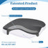 GOFORIT Molded Memory Foam Seat Cushion, Patent Dual-Layer Foam Design Office Chair Pad, Ergonomic Coccyx Cushion