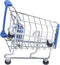 Supermarket Handcart Compact Versatile Cart for Home Kitchen Office Storage and Organization