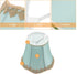 1pc(Green) Cream Colored Cloth Lampshade Retro Cloth Lampshade, Table Lamp Shade Floor Light Lamp Cover Drum Clip-On
