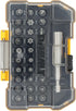 DEWALT Security Bit Set, 31-Piece Screwdriver Bit Set with Case, Universal 1/4