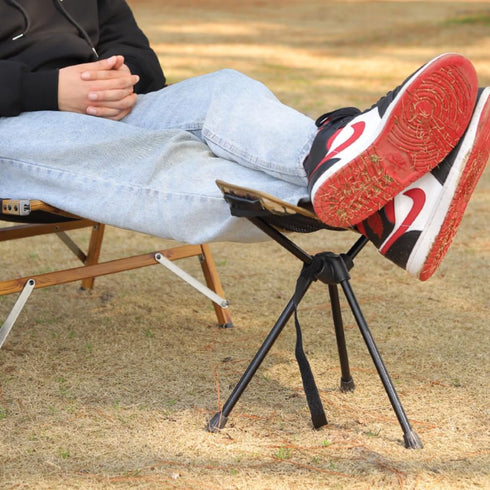 NIVERCE Hammock Universal Camping Chair Foot Rest - Folding Leg Rest for Outdoor, Foot Rest Under Desk at Home/Office