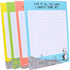 Sleazy Greetings Funny To Do List Notepad - 4 Large Sarcastic Memo Pads, 5 x 7-Inches Grocery Lists for Teacher Gifts