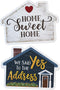 Calendars and More, Inc. Real Estate Social Media Testimonial Photo Prop Signs - House Shape (1 Sign)