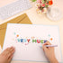 Gosknor 15.75x10.63in Large Thank You Card, Giant Jumbo A Great Big Thank You Greeting Cards with Envelope for Coworker