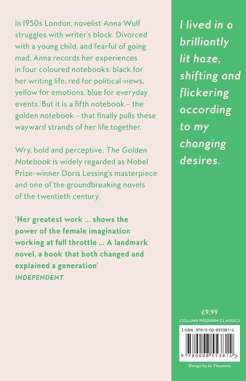 The Golden Notebook: Doris Lessing (Collins Modern Classics)