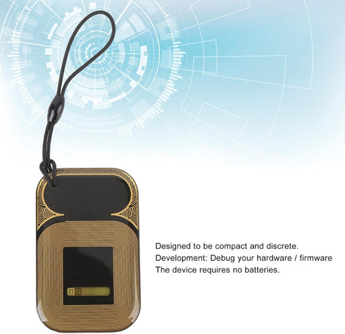 Vikye 125KHz 13.56MHz RF Identification Field Detector Keychain for Access Control Systems Low High Compact Design