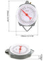 QWORK Heavy Duty Precision Hanging Scale, 110lbs / 50kg Capacity, Dual Unit