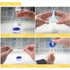 SOLUSTRE 80 Pcs White PTFE Tape, Hose Tape Sealant, Gas Line Tape, Floor Sealing Strip for Plumbing