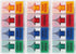 Message Flags Assorted Color,"Sign Here"/"Notarize"/"Initial Here"/"Sign and Date", 600 Pages Total, 0.98 x 1.77 Inch Wide, Easy to Post, 3 On-The-Go Dispensers/Pack