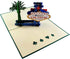 iGifts And Cards Las Vegas 3D Pop Up Greeting Card - Lady Luck, Gambling, Money, Fun, Special Occasion, Thank You