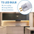 Wesome Lighting 12 inch F8T5 21 inch F13T5 Set Bulbs, 3000K, Bulb Counter and Warm White LED Replacement Replace