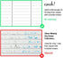 cinch! 17x12-Inch Magnetic Weekly Planner/Calendar for Fridge - Stain Resistant Dry Erase Whiteboard with Markers