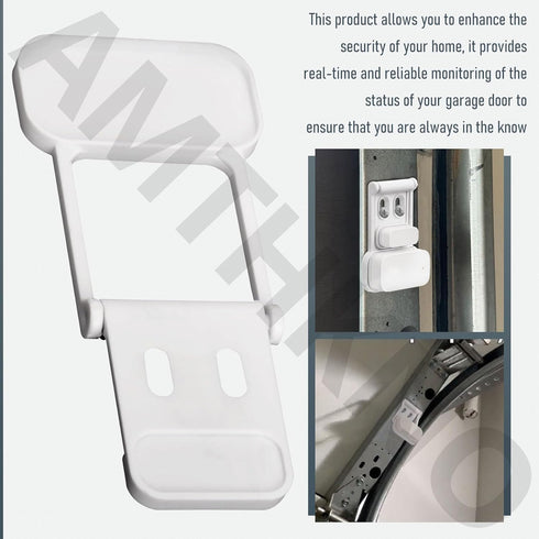 AMTHKNO Garage Door Mount Bracket for A-qara Door and Window Sensor, Easy Installation Garage Door Security Accessory
