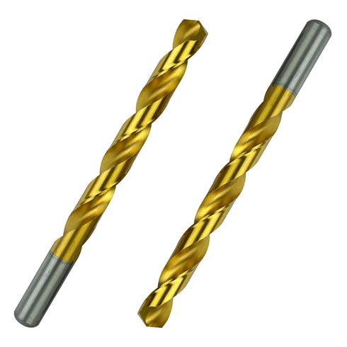 Tools 1/2 Inch x 6 Inch Cobalt Aircraft Extension Bit, 2 Pack M35 Cobalt Drill Bits for Metal