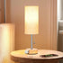3-Color Bulb Dott Arts Table Lamp for Bedroom, Bedside Lamps with Pull Chain, Bedroom Table Lamps for Nightstand,AC