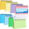 Tecmisse 400PCS Index Cards 4x6, Spiral Ruled Colorful Flash Cards with Waterproof