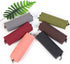 Enyuwlcm Stylish Simple Waterproof Pencil Bag, Small Square Fabric Pencil Case Black and Gray 2 Pack
