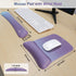 Petmolico 2 Set,Pain Mouse Pad with Wrist Rest - PCS Wrist Rest Support for Ergonomic Mouse Pad & Keyboard