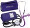 Santamedical Adult Deluxe Aneroid Sphygmomanometer with Stethoscope - Blood Pressure Cuff Durable