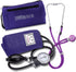 Santamedical Adult Deluxe Aneroid Sphygmomanometer with Stethoscope - Blood Pressure Cuff Durable