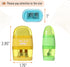 Mr. Pen Pencil Sharpener & Eraser, 4 Pack, Colorful, 2 Sharpening Holes, Manual Handheld Pencil Sharpener
