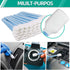 Multi-Purpose Foam Cleaning Swabs Kit, Lint Free Foam Tip Swab for Camera, Gun, Optical Equipment (300PCS)