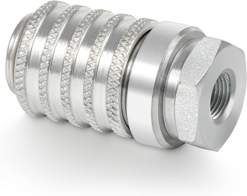 PD222 Test Ports and Diagnostic Equipment Quick Couplings, 1/8"-27 Female NPTF Thread
