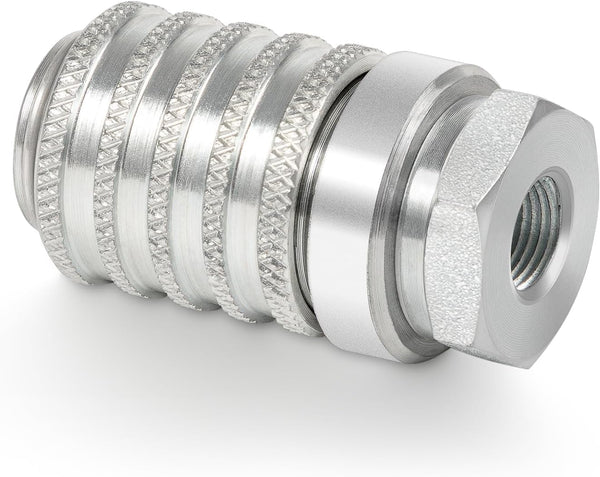 PD222 Test Ports and Diagnostic Equipment Quick Couplings, 1/8"-27 Female NPTF Thread