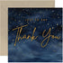 Just To Say Thank YOu Card - Stylish Starry Sky Watercolour Artwork