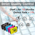BeOne Remanufactured Ink Cartridges for Epson 220XL T220 T220XL, 5-Pack for Workforce WF-2630 WF-2650 WF-2660