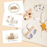 4x6 20-Pack) Gooji Woodland Thank You Cards with Envelopes (Bulk Matching Peel-and-Seal Envelopes Assorted Bulk