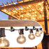 BeneLabel 60 Pack Q-Hanger, Christmas Lights Hanger Hooks, Easy Release Outdoor Wire and Fairy Lights for New Year Party