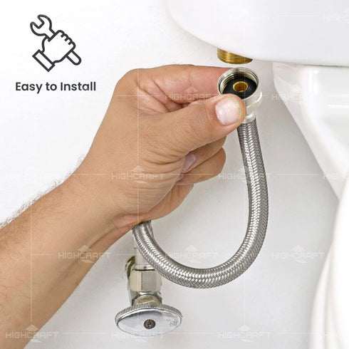 Highcraft CNCT27413-OM1 Tank Supply Line, 12 in, Stainless Steel