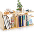 Desk Shelf Organizer, Adjustable Wood Desktop Organizers, Office Storage Rack, Small Tabletop Bookshelf, Freestanding