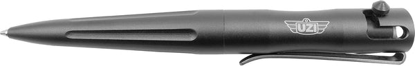 UZI Tactical Bolt Action Pen, Ultra Durable Aircraft Aluminum Ballpoint Writing Tactical Pen in Gun Metal