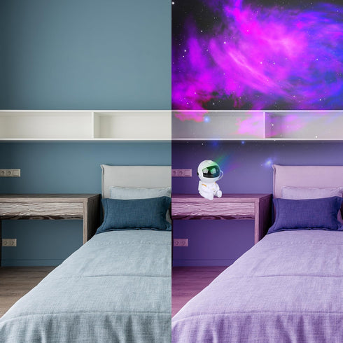 YXQUA Kids8 270 Astronaut Star Projector, Star Projector Galaxy Light for Modes Remote and Adjustable Led Lights