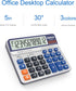 Desktop Calculator, Extra Large 5in LCD Display, 12-Digit Big Button Accounting Calculator for Office & Home