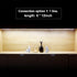 Set 8x12 inch Counter,Shelves,Rope 24W Adapter,6000K WOBANE LED Display Light Kit, of LED Strip Bar, Cabinet Lighting