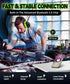 ZOHAN EM037 Bluetooth Hearing Protection, NRR 25dB Noise Reduction Headphones with 40H Playtime