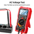 ANENG Digital Multimeter Tester, Measures AC/DC Voltage, DC Current Ohm Amp Meter, Professional Multimetro