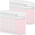 20 Pack Server Note Pads, Pink Guest Checks Books for Servers, Server