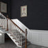Black Peel and Stick Wallpaper, Solid Black Contact Paper 15.7inch x 118.1inch, Self Adhesive Removable for Cabinets
