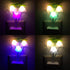 Warmstor 2 Pack Mushroom Night Light Plug-in, Lotus Leaves/Water-Weeds Mushrooms Colors Changing Nightlight Colorful