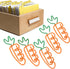 Paper Clip, 100 Pcs Metal Carrot Shaped Paperclips, Office Supply Accessories