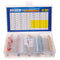 BOJACK 630 Pcs 17 Values Resistor Kit 0 Ohm-1M Ohm with 1% 1/4W Metal Film Resistors Assortment