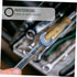 6 Sets Pin and Ring Lock Ring Wrench Drive Socket Retainer with O-ring Ring Clips Retaining Rings Electric Stainless