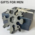 FODARSAI 18-in-1 Snowflake Multi Tool, Unique Gifts for Men, Cool Camping Tool Gadgets, Stocking Stuffers for Dad,