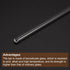 MECCANIXITY 3.3 Borosilicate Glass Stick, 7.87" Length, 4mm Dia Stir Rod Mixing Tools for Lab Kitchen Science 3Pcs